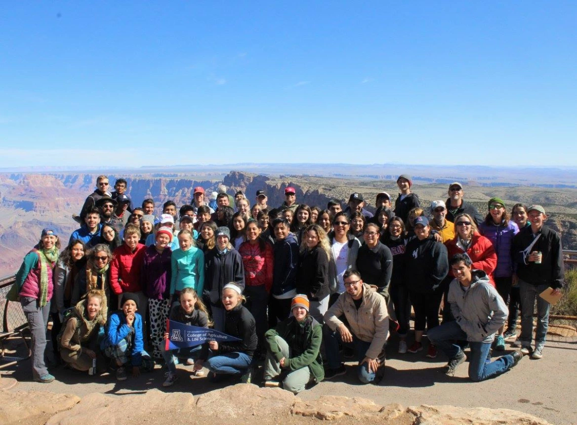 Kids at Grand Canyon