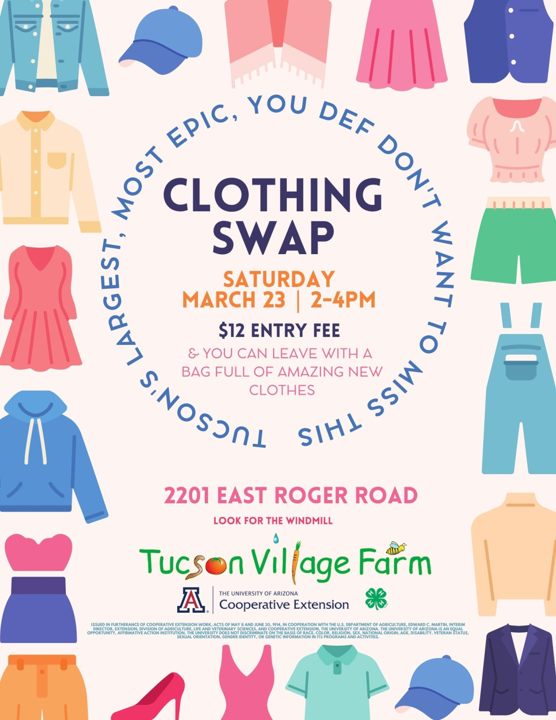 Clothing Swap | Tucson Village Farm